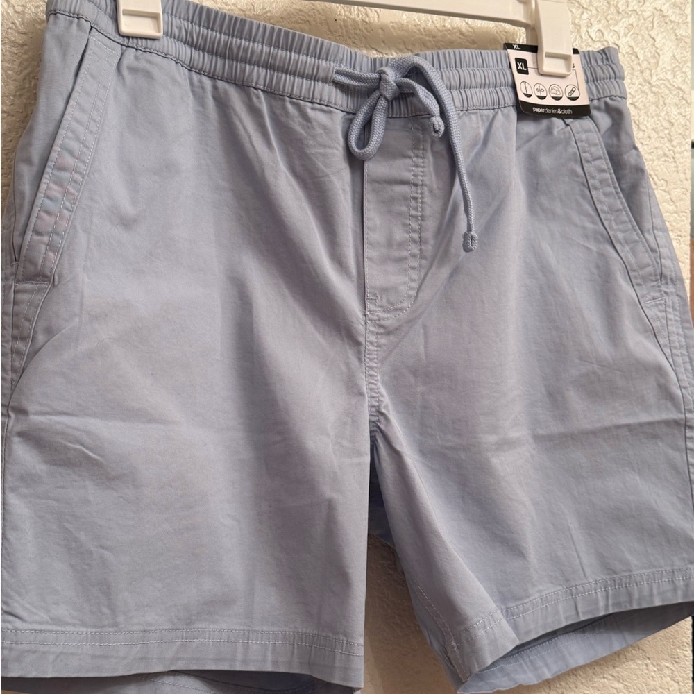 Paper Denim & Cloth Men's NWT Size XL Light Blue Polo Flat Front s Classic Fit. - Picture 3 of 16